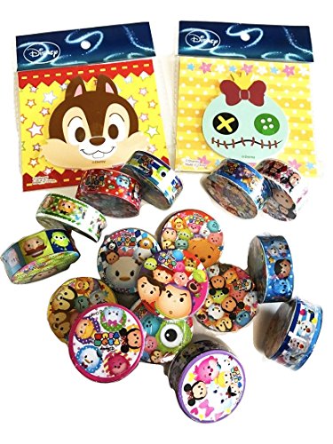 ディズニー ツムツム テープ かわいい 16種類柄16個＆ディズニー